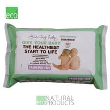 Image of Beaming Baby Organice Baby Wipes Fragrance Free 72 Wipes