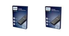 Image of Philips External Ssd Portable Hard Drive 1TB 500GB 250GB Ultra Slim Highst Speed