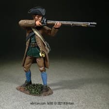 Image of BRITAINS SOLDIERS 16100 - Colonial Militia Standing Firing, No.3
