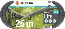 Image of Gardena Liano Life Textile Hose 1/2 inch, 25m: Highly flexible textile garden