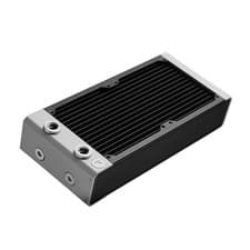 Image of EK-Quantum Surface X240M Dual 120mm Fan Water Cooling Multiport Radiator - Black