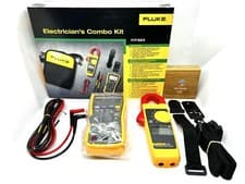 Image of Fluke 117/323 Electricians Combo Kit Digital Multimeter & Clamp Meter Set