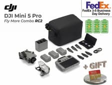 Image of DJI Mini 5 Pro Fly More Combo Drone (DJI RC 2)+ 128GB SD Card /No Tariffs in US=