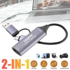 Image of HD 1080P Audio Video Capture Card 4K HDMI to USB C USB 3.0 Video Capture Device