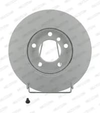 Image of 2x Brake disc Vented DDF258C FERODO for BMW ALPINA