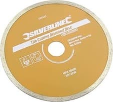 Image of Silverline Tile Cutting Diamond Blade 180 x 22 mm; 150 x 22.2 mm