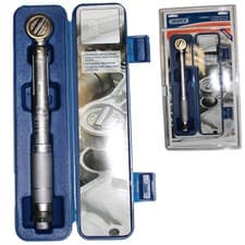 Image of Draper 34570 3/8" Torque Wrench Adjustable 10-80 Nm Calibration Certificate/Case