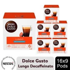 Image of Nescafe Dolce Gusto Coffee Pods of 16 Caps, 9 Boxes