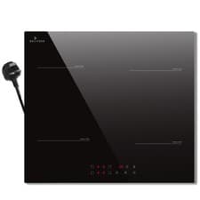 Image of DELITEER Induction Hob Plug in 13amp Electric Induction Hobs 4 Zone 60CM