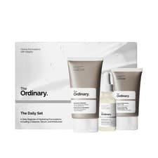 Image of The Ordinary The Daily Set, Daily Skincare Routine with Squalane Cleanser,