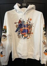 Image of 2021 Space Jam A New Legacy Hoodie Tune Squad Goon Squad LeBron James Men’s L