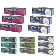Image of Biomed Toothpaste - Vegan, SLES Free 100g x 3 pack Free & Fast Shipping UK Stock