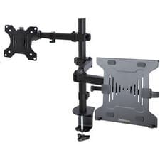 Image of Startech Monitor Arm With Vesa Laptop Tray for A Laptop & Single Display Up To 3