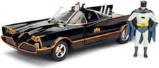 Image of Jada DC Batman Classic TV Series 1966 Batmobile With Figure - 1:24 Collection