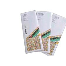 Image of 3 PACKS OF CRICUT JOY DELUXE PAPER ADHESIVE BACKED - Brand New By Design