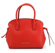 Image of Valentino By Mario Valentino Red Hand Shoulder Bag Double Handles Strap New
