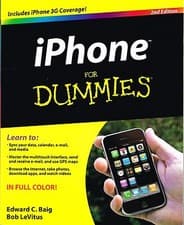 Image of iPhone For Dummies by Edward C. Baig, Bob LeVitus [Paperback]NEW BOOK