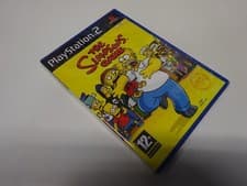 Image of The Simpsons Game PS2 (Sony PlayStation 2 2007) Black Label .....Freepost.