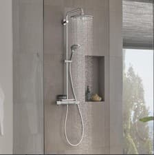 Image of Grohe Vitalio Joy 260 Shower system with diverter 27357002 chrome RRP £731