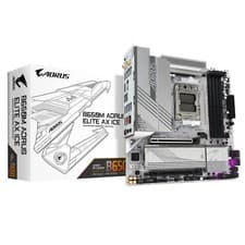Image of Gigabyte B650M AORUS ELITE AX ICE AMD AM5 Socket Motherboard, Micro-ATX, 4x DDR5