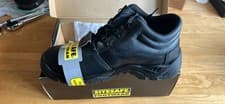 Image of Sitesafe Footwear Men’s Steel Toe Cap Mid Cut Black Safety Boots Size 11