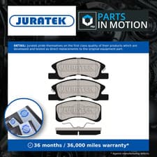 Image of Brake Pads Set fits DAIHATSU CUORE Mk7 7 Front 2006 on KF-VE 04465B2040 Juratek