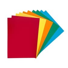 Image of Pack of 250 A4 Assorted Primary Coloured Card 160gsm Sheets