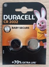 Image of DURACELL CR2032 3V Lithium Coin Cell Battery Batteries Long Expiry