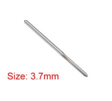 Image of 3.7mm HSS M35 Round Shank 6 Straight Flutes Machine Cutter Chucking Reamer