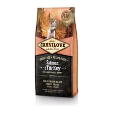 Image of Carnilove Large Puppy Food 12KG - Salmon & Turkey