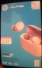 Image of JLab Air : True Wireless Earbuds in Lilac. Bluetooth.30hrs Playtime.Dual Connect