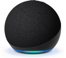 Image of Amazon Echo Dot (5th Gen) Smart Speaker with Alexa Charcoal Black