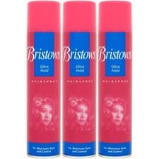 Image of Bristow's Ultra Hold Hairspray 300 ml x 3