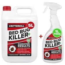Image of 5+1L STRONG BED BUG TREATMENT KILLER SPRAY AEROSOL CRAWLING INSECT INSECTICIDE