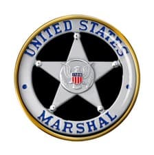 Image of U.S. Marshal Pin Badge