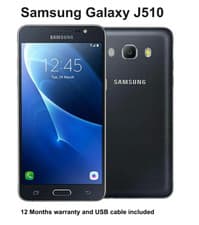 Image of Samsung Galaxy J5 Smartphone 16GB - Black - Unlocked Android - 12M Warranty