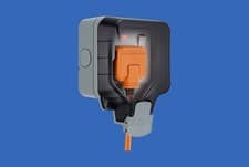 Image of BG Electric British General WP21 IP66 13 Amp Single Weatherproof Switched Socket