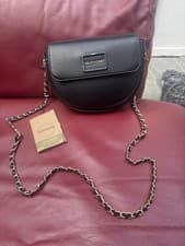 Image of this is a Valentino Bags Wannabe RE Crossbody Bag in black
