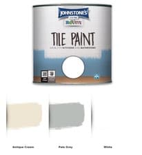 Image of Johnstones Revive Tile Paint for Kitchens & Bathrooms - All Colours - 750ml