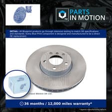 Image of 2x Brake Discs Pair Vented Front 332mm ADB114364 Blue Print Set 34116771985 New