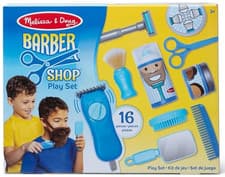 Image of Melissa & Doug Barber Shop Play Set Shave Cut Play Set NEW