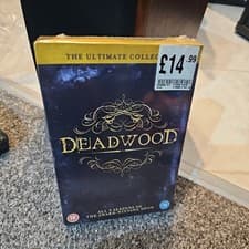 Image of DEADWOOD ULTIMATE SEALED COLLECTION SEASONS 1-3 DVD BOXSET (12 DISC SET)
