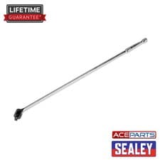 Image of Sealey AK7302 Breaker Bar 750mm 1/2" Square Drive Chrome Vanadium Socket