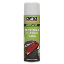 Image of Sealey Tapping & Cutting Fluid With High Viscosity 500mL Spray 0.5L SCSCF400