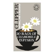 Image of Clipper Organic Chamomile Tea Bags Infusion 20's (Pack of 3)