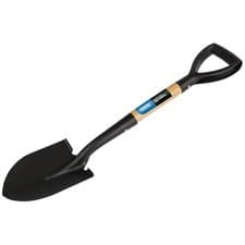 Image of Draper 15072 Round Point Mini Shovel with Wood Shaft