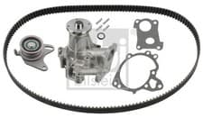 Image of Febi Bilstein 173154 Water Pump & Timing Belt Kit Fits Hyundai Kia Mitsubishi