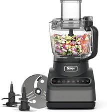 Image of Ninja Food Processor 2.1 Litres 850W With Auto iQ 3 Speeds - Black BN650UK