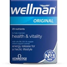 Image of Vitabiotics Wellman Original Tablets 30 Tablets Exp:11/26