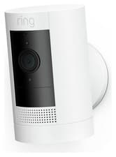 Image of Ring Stick Up Cam Battery HD Smart Security Camera Wireless Outdoor – White NEW!